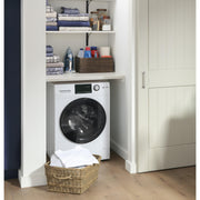 GE All-in-One Electric Laundry Center with Condenser GFQ14ESSNWW