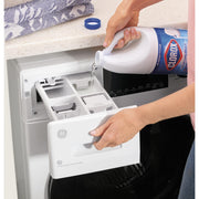 GE All-in-One Electric Laundry Center with Condenser GFQ14ESSNWW