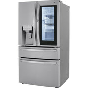 LG 23 cu. ft. Counter-Depth French 4-Door Refrigerator with InstaView™ Door-in-Door® LRMVC2306S