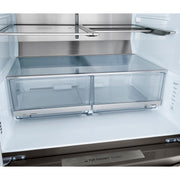LG 23 cu. ft. Counter-Depth French 4-Door Refrigerator with InstaView™ Door-in-Door® LRMVC2306D