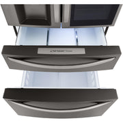 LG 23 cu. ft. Counter-Depth French 4-Door Refrigerator with InstaView™ Door-in-Door® LRMVC2306D