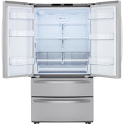 LG 23 cu. ft. Counter-Depth French 4-Door Refrigerator LMWC23626S