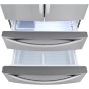 LG 23 cu. ft. Counter-Depth French 4-Door Refrigerator LMWC23626S