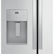 GE 36-inch, 25.6 cu.ft. Freestanding French 3-Door Refrigerator with Multiflow Air System GFE26JYMFS