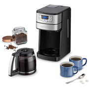 Cuisinart Automatic Grind and Brew 12 Cup Coffemaker - (Black/Stainless) - DGB-400