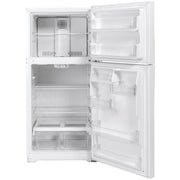 GE 30-inch, 19.2 cu. ft. Top Freezer Refrigerator GTE19DTNRWW