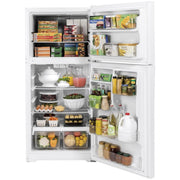 GE 30-inch, 19.2 cu. ft. Top Freezer Refrigerator GTE19DTNRWW