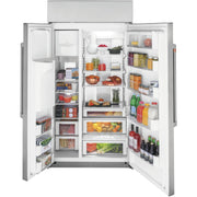 Café 42-inch, 24.5 cu. ft. Side-by-Side Refrigerator with Dispenser CSB42YP2NS1