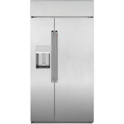 Café 48-inch, 28.7 cu. ft. Side-by-Side Refrigerator with Dispenser CSB48YP2NS1