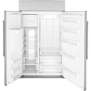 Café 48-inch, 28.7 cu. ft. Side-by-Side Refrigerator with Dispenser CSB48YP2NS1