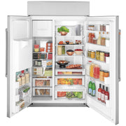 Café 48-inch, 28.7 cu. ft. Side-by-Side Refrigerator with Dispenser CSB48YP2NS1