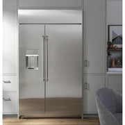 Café 48-inch, 28.7 cu. ft. Side-by-Side Refrigerator with Dispenser CSB48YP2NS1