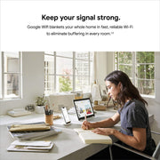 Google Wifi Mesh Network System Router AC1200 Point 3-pack (GA02434-US)