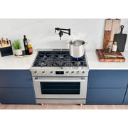 Bosch 36-inch Freestanding Gas Range with Convection Technology HGS8655UC