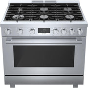Bosch 36-inch Freestanding Gas Range with Convection Technology HGS8655UC