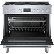 Bosch 36-inch Freestanding Gas Range with Convection Technology HGS8655UC