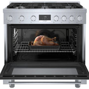 Bosch 36-inch Freestanding Gas Range with Convection Technology HGS8655UC