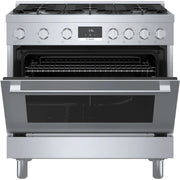 Bosch 36-inch Freestanding Gas Range with Convection Technology HGS8655UC