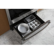 GE Profile 30-inch Slide-in Induction Electric Range with Wi-Fi Connectivity PHS930YPFS
