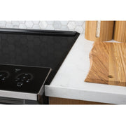 GE Profile 30-inch Slide-in Induction Electric Range with Wi-Fi Connectivity PHS930YPFS