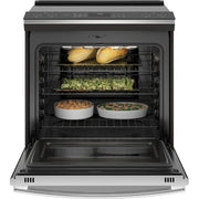 GE Profile 30-inch Slide-in Induction Electric Range with Wi-Fi Connectivity PHS930YPFS
