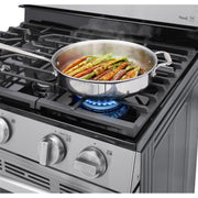 LG 30-inch Freestanding Gas Range with EasyClean® LRGL5821S