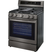 LG 30-inch Freestanding Gas Range with True Convection Technology LRGL5825D