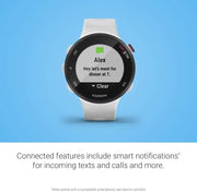 Garmin Forerunner 45S GPS Heart Rate Monitor Running Smartwatch, White - Refurbished
