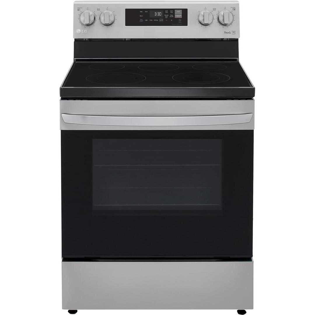 LG 30-inch Freestanding Electric Range with SmartDiagnosis™ LREL6321S