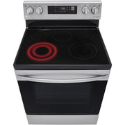 LG 30-inch Freestanding Electric Range with SmartDiagnosis™ LREL6321S