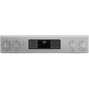 GE 30-inch Slide-in Electric Range with True European Convection Technology JSS86SPSS