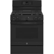 GE 30-inch Freestanding Gas Range with Convection Technology JGB735DPBB