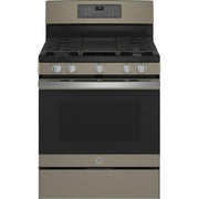GE 30-inch Freestanding Gas Range with Convection Technology JGB735EPES