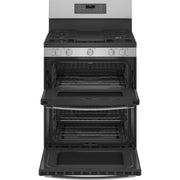 GE Profile 30-inch Freestanding Gas Range with True European Convection Technology PGB965YPFS