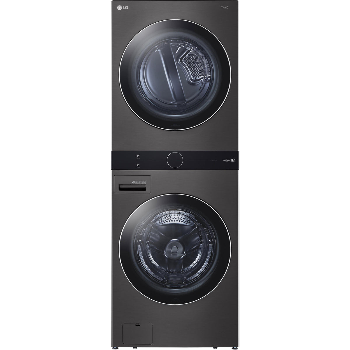 LG Stacked Washer/Dryer Electric Laundry Center with TurboWash™ 360 Technology WKEX200HBA