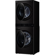 LG Stacked Washer/Dryer Electric Laundry Center with TurboWash™ 360 Technology WKEX200HBA