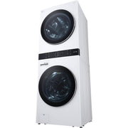 LG Stacked Washer/Dryer Gas Laundry Center with TurboWash™ 360 Technology WKGX201HWA