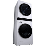 LG Stacked Washer/Dryer Gas Laundry Center with TurboWash™ 360 Technology WKGX201HWA