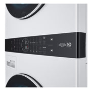 LG Stacked Washer/Dryer Gas Laundry Center with TurboWash™ 360 Technology WKGX201HWA
