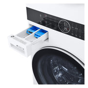 LG Stacked Washer/Dryer Gas Laundry Center with TurboWash™ 360 Technology WKGX201HWA