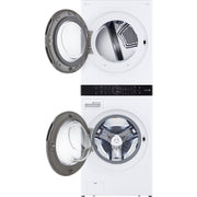 LG Stacked Washer/Dryer Gas Laundry Center with TurboWash™ 360 Technology WKGX201HWA