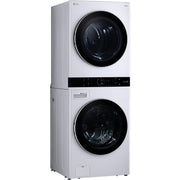 LG Stacked Washer/Dryer Electric Laundry Center with TurboWash™ 360 Technology WKEX200HWA