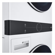 LG Stacked Washer/Dryer Electric Laundry Center with TurboWash™ 360 Technology WKEX200HWA