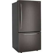 LG 33-inch, 26 cu. ft. Bottom Freezer Refrigerator with Door Cooling+ LRDCS2603D
