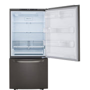 LG 33-inch, 26 cu. ft. Bottom Freezer Refrigerator with Door Cooling+ LRDCS2603D