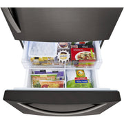 LG 33-inch, 26 cu. ft. Bottom Freezer Refrigerator with Door Cooling+ LRDCS2603D
