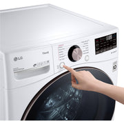 LG 4.5 cu.ft. Front Loading Washer with ColdWash™ Technology WM4000HWA