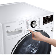 LG 5.0 cu.ft. Front Loading Washer with ColdWash™ Technology WM4200HWA