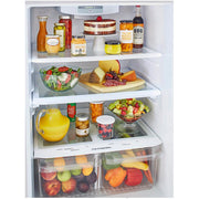 LG 30-inch, 20.2 cu.ft. Freestanding Top Freezer Refrigerator with Smart Diagnosis™ LTCS20020W