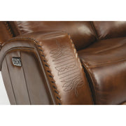 Flexsteel Mustang 1873-62PH Power Reclining Sofa with Power Headrests